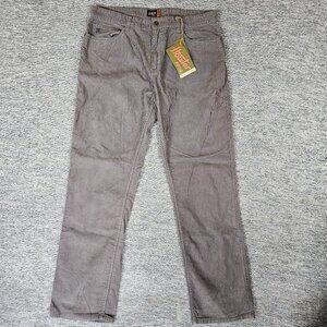 Howler Brothers Pants Mens 36 X 33 Frontside 5 Pocket Corduroy Slate $129 NEW